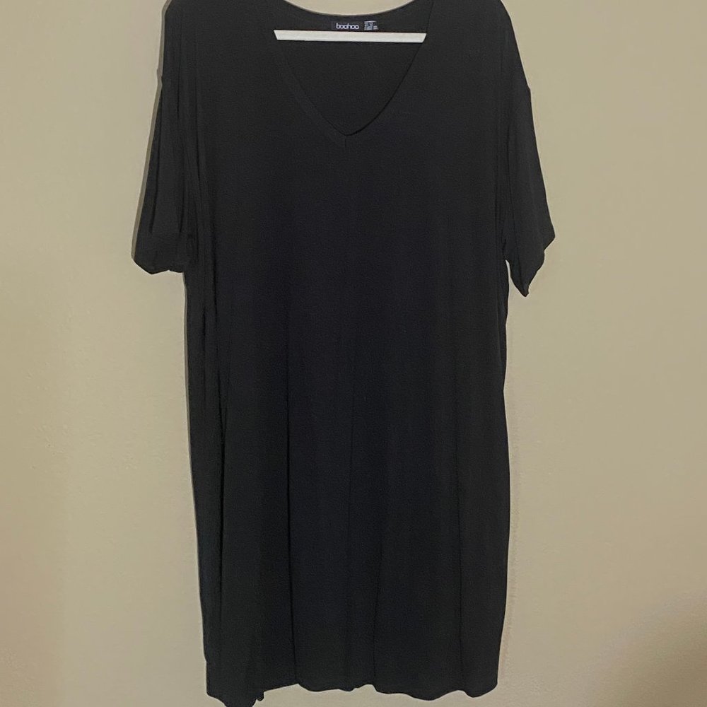 Black T-Shirt Dress